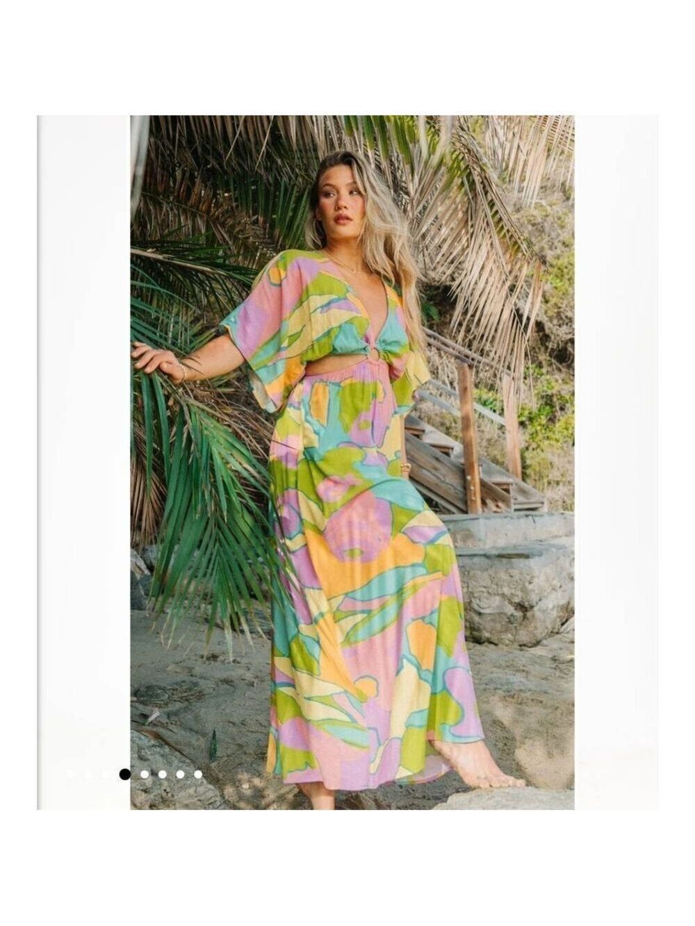 Show Me Your MuMu Dana Maxi Dress Size M